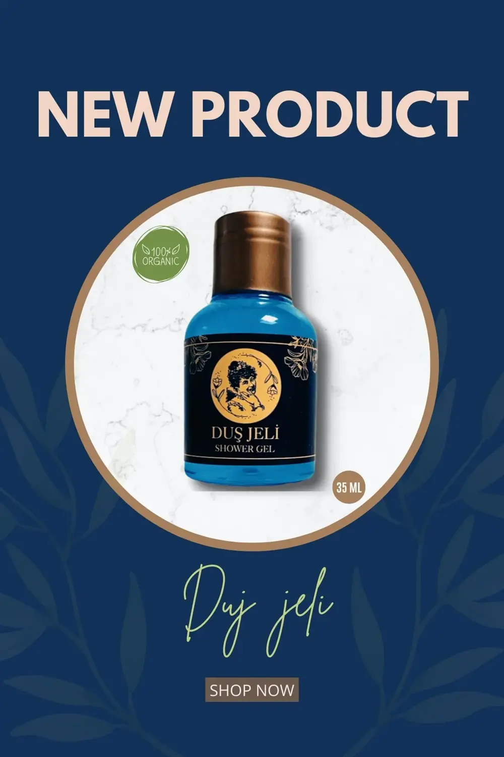 Otel Duş Jeli Etiketli 35 ml 500 Adet