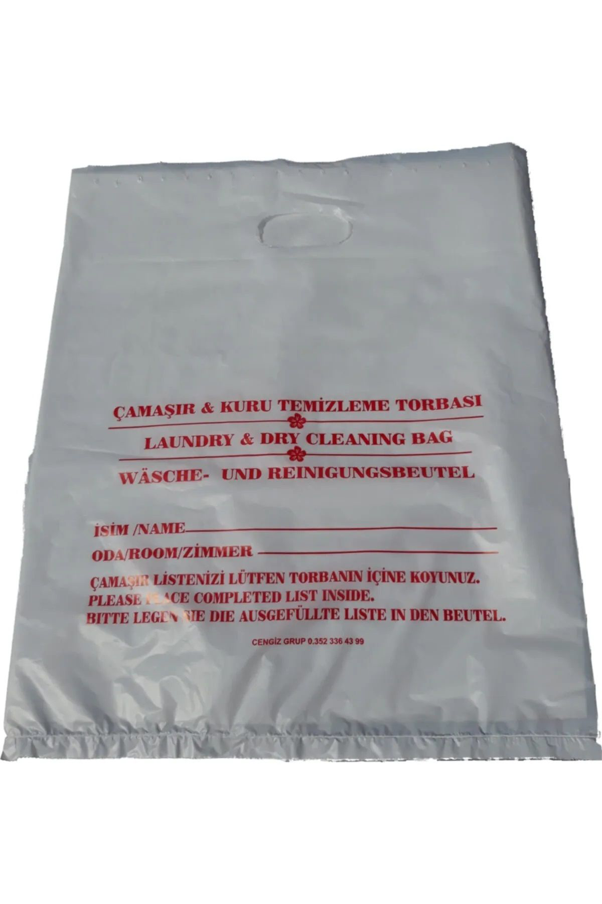 Clean Stoff Otel Kirli Çamaşir Poşeti Torbasi Laundry Bag Hijyen Torbasi Kuru