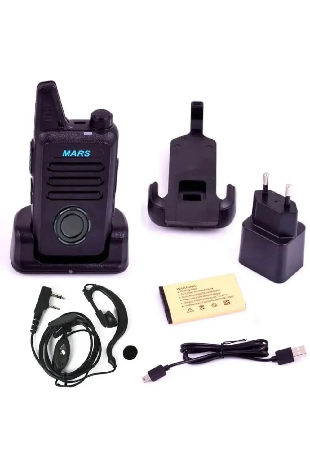 Otel Motel Pansiyon El Telsizi Kulaklık Dahil Full Set