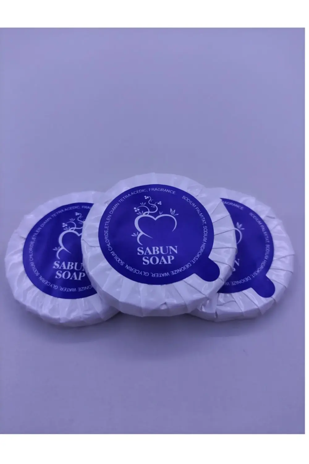 Otel Sabunu 800 Adet Tek Kullanımlık Pile Sargılı Standart Etiket