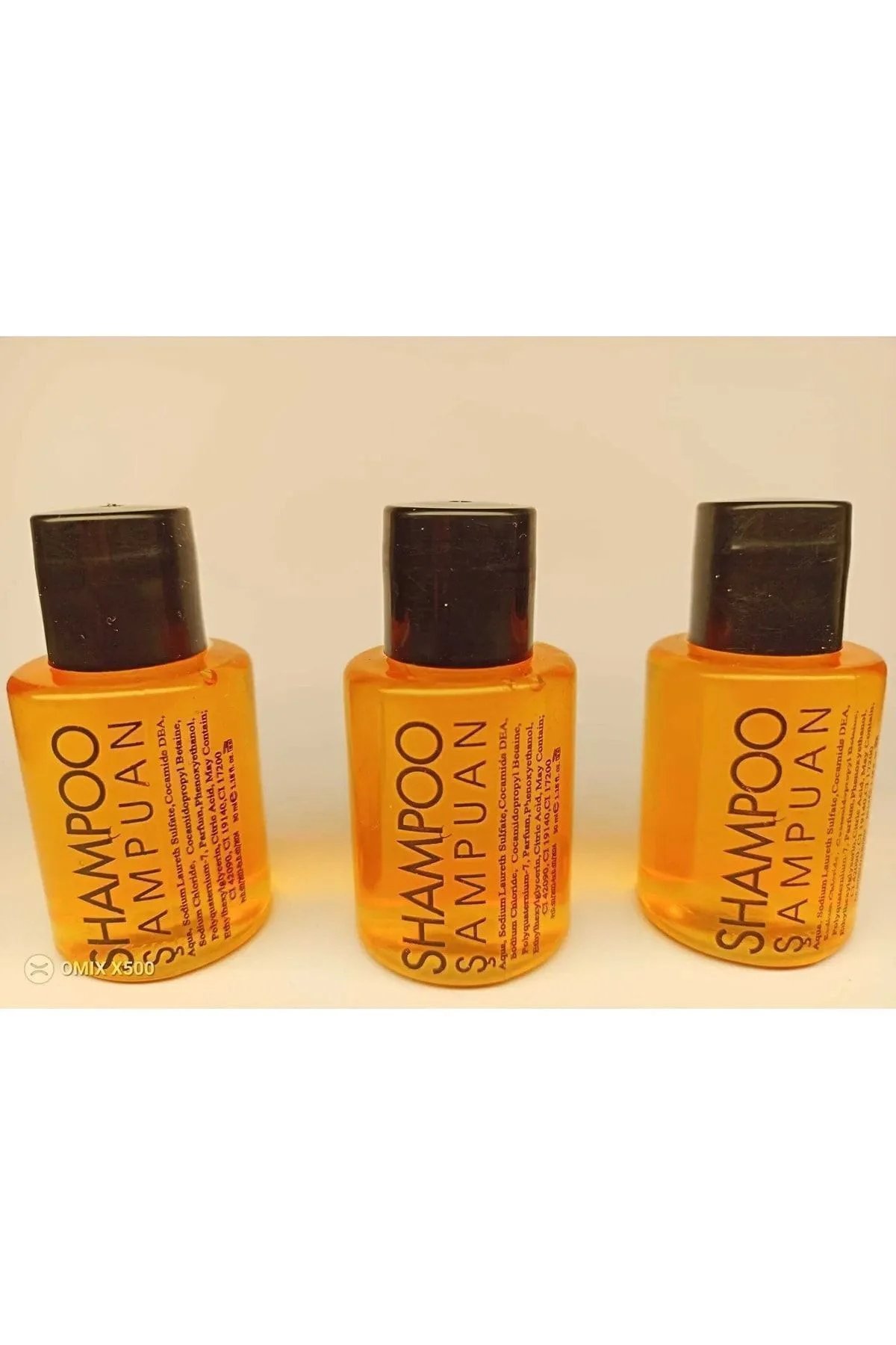 Otel Şampuan 500 Adet 30ml