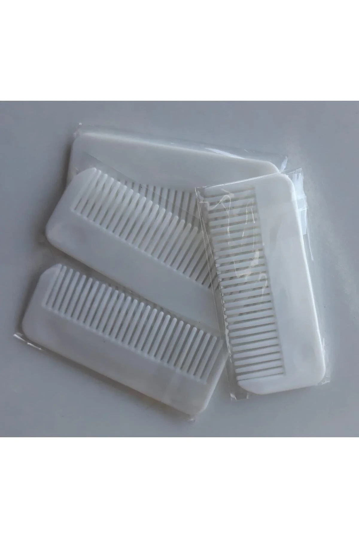 Otel Tipi Cep Boy Plastik Tarak Jelatinli 100 Adet