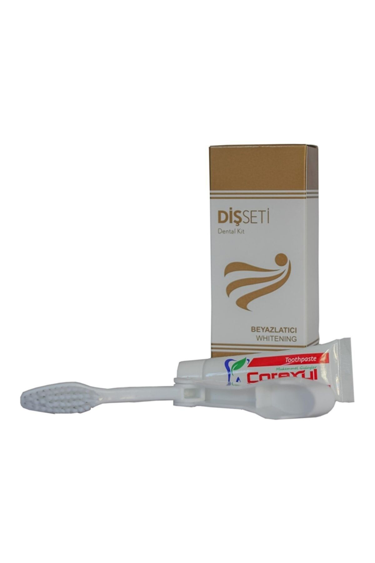 Clean Stoff Otel Tipi Diş Seti Macun Fırça 20'Li Paket