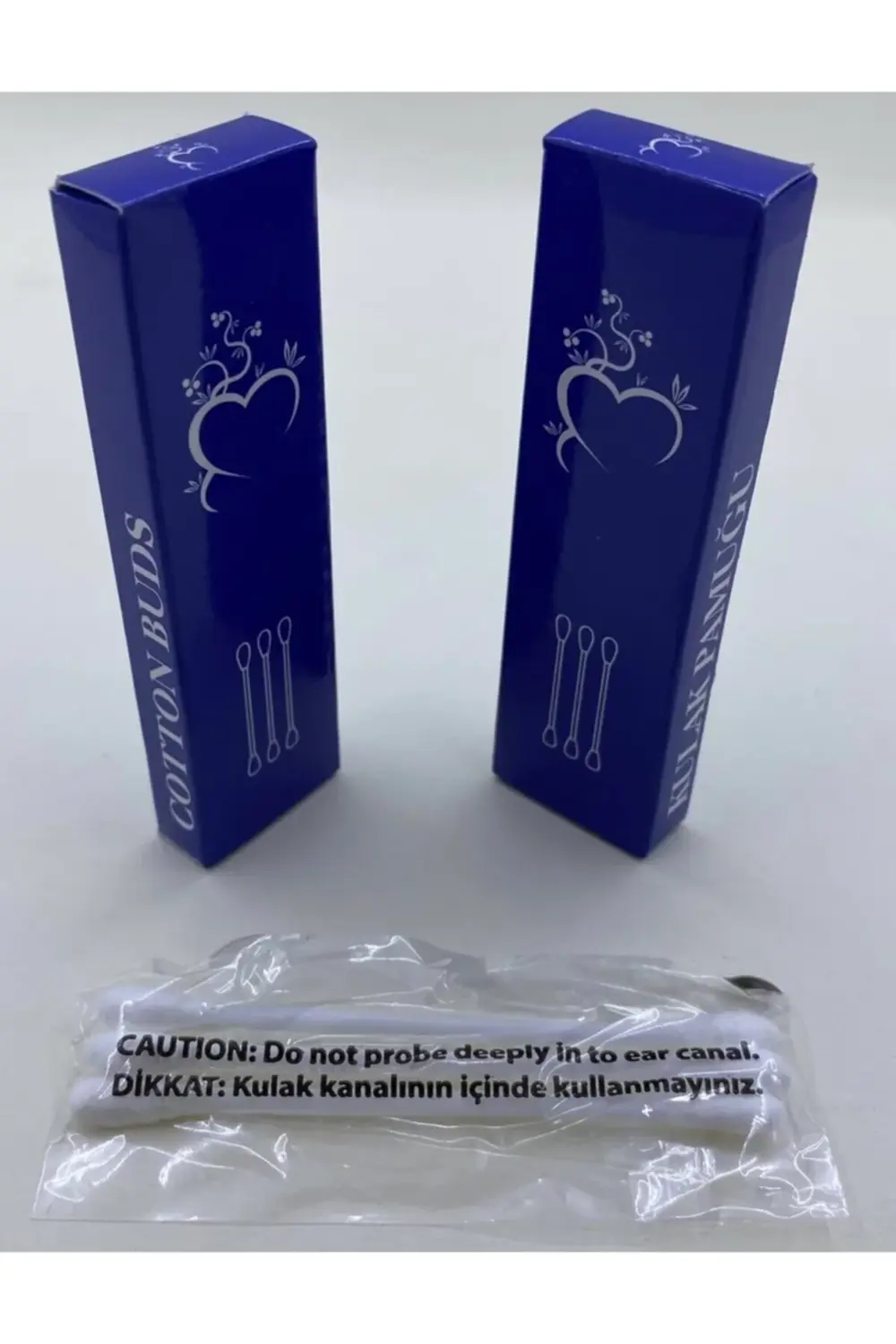 Otel Tipi Kulak Pamuğu Kutulu 550 Adet