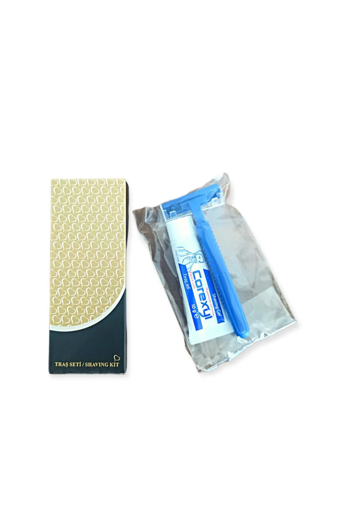 OTEL TİPİ KUTULU TIRAŞ SETİ 50 ADET