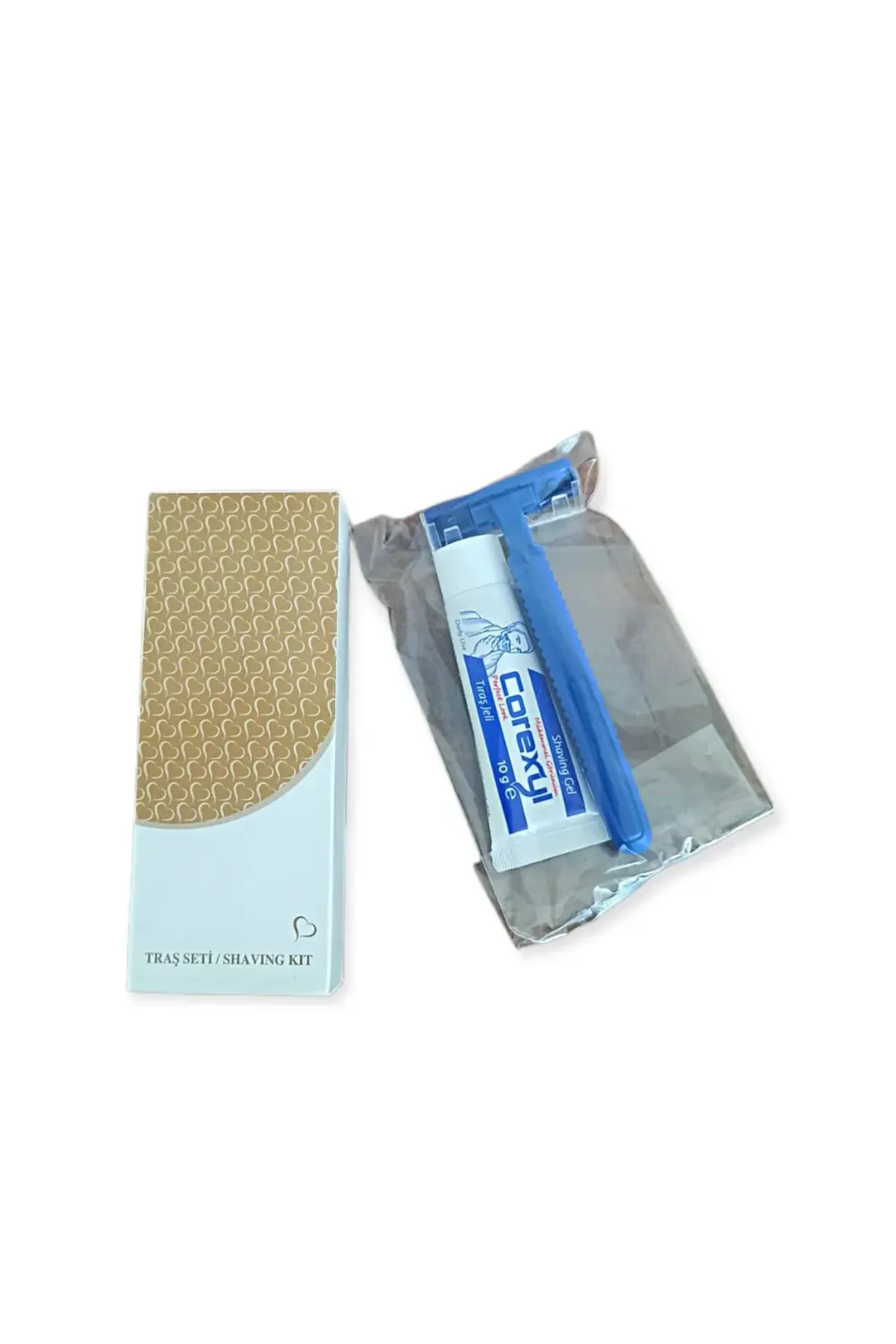 OTEL TİPİ KUTULU TIRAŞ SETİ 50 ADET