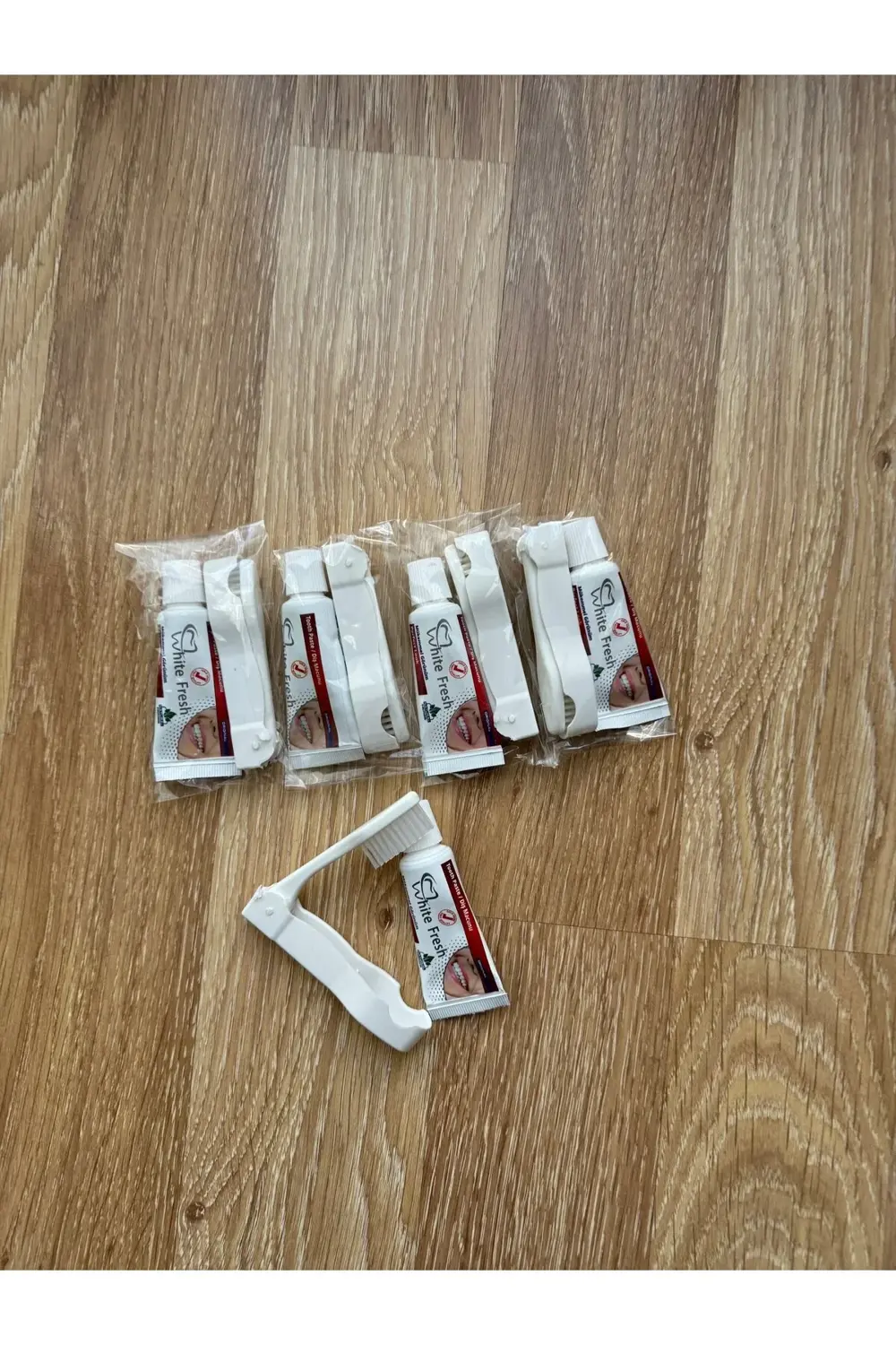 Otel Tipi Seyahat Tipi Diş Seti Jelatinli Katlanır Diş Fırçası Di