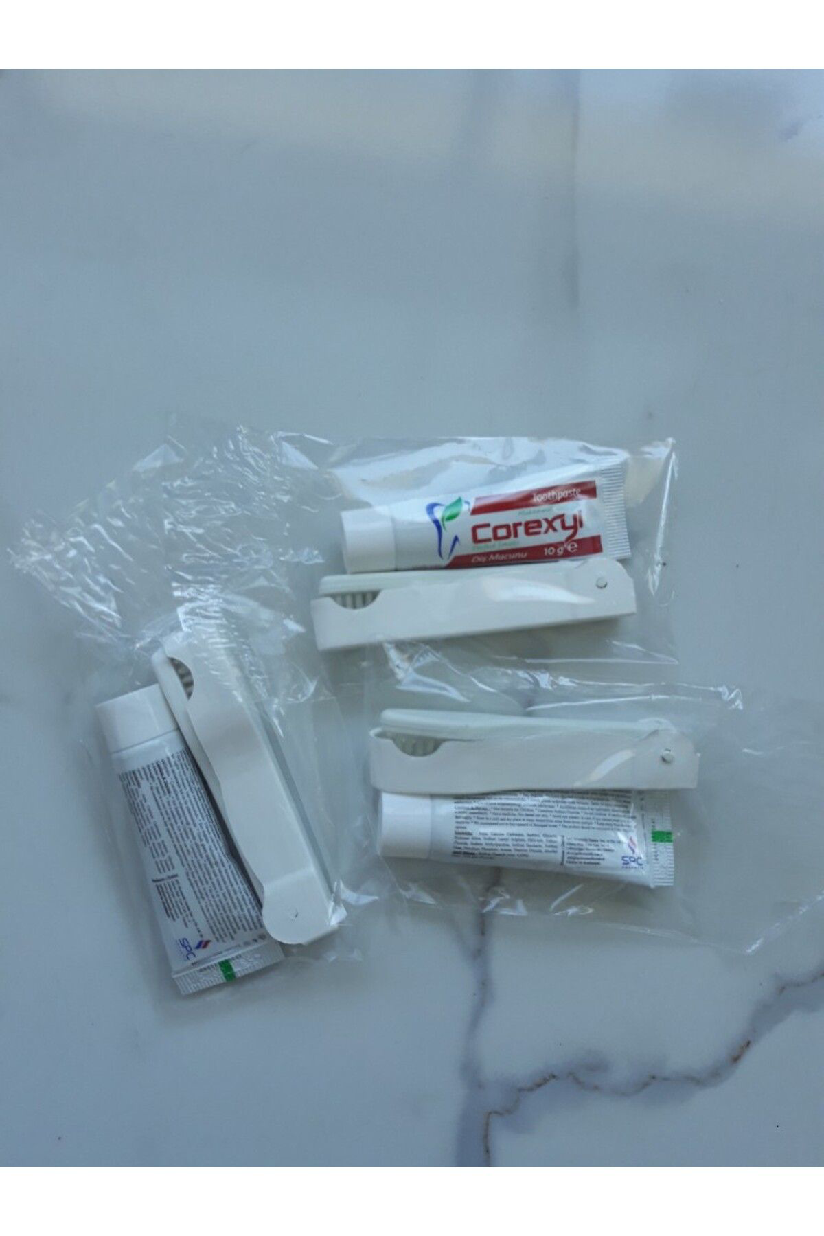 Cengizgrup Otel Tipi Seyehat Tipi Diş Seti Jelatinli Katlanır Diş Fırçası + 