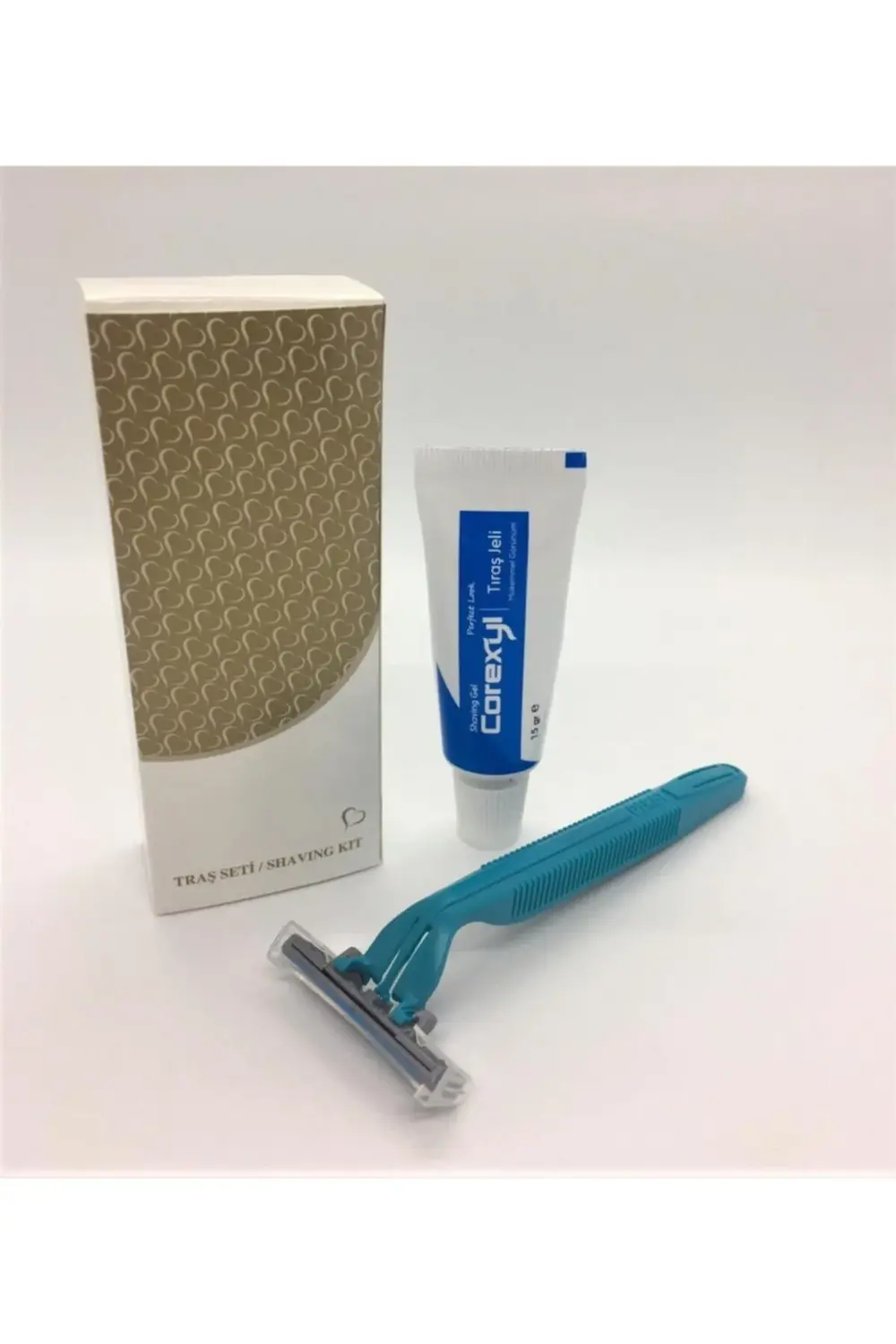 Otel Tipi Tıraş Seti 1 Koli 200 Adet