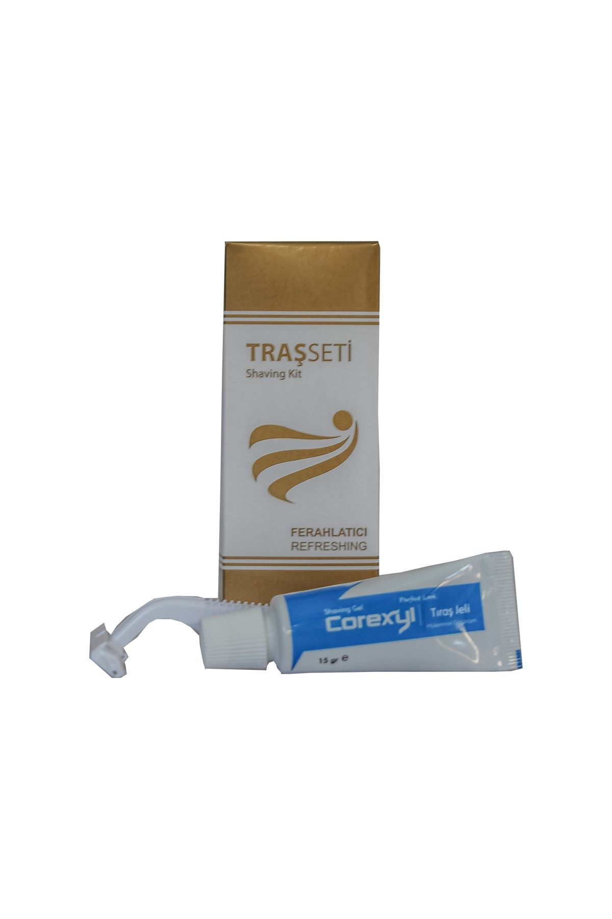 Eymen Buklet Otel Tipi Tıraş Seti Tıraş Bıçağı + Jel 173'Lü Paket