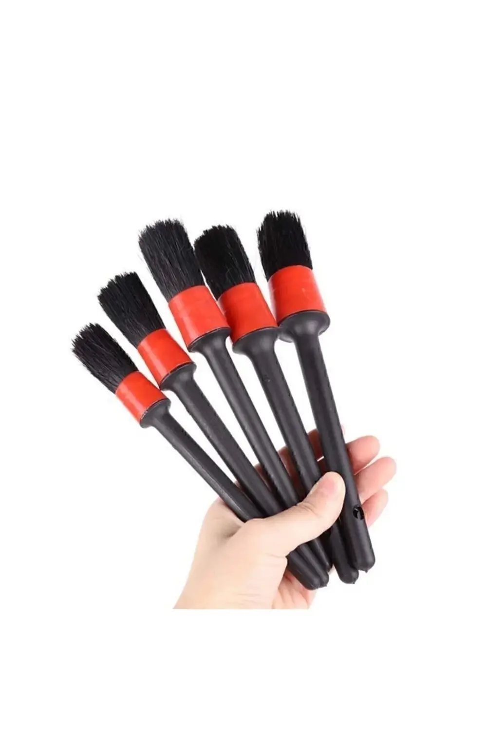 Oto Araç Detaylı Temizlik Fırça Seti 5'li Oto Araba Yıkama Klima