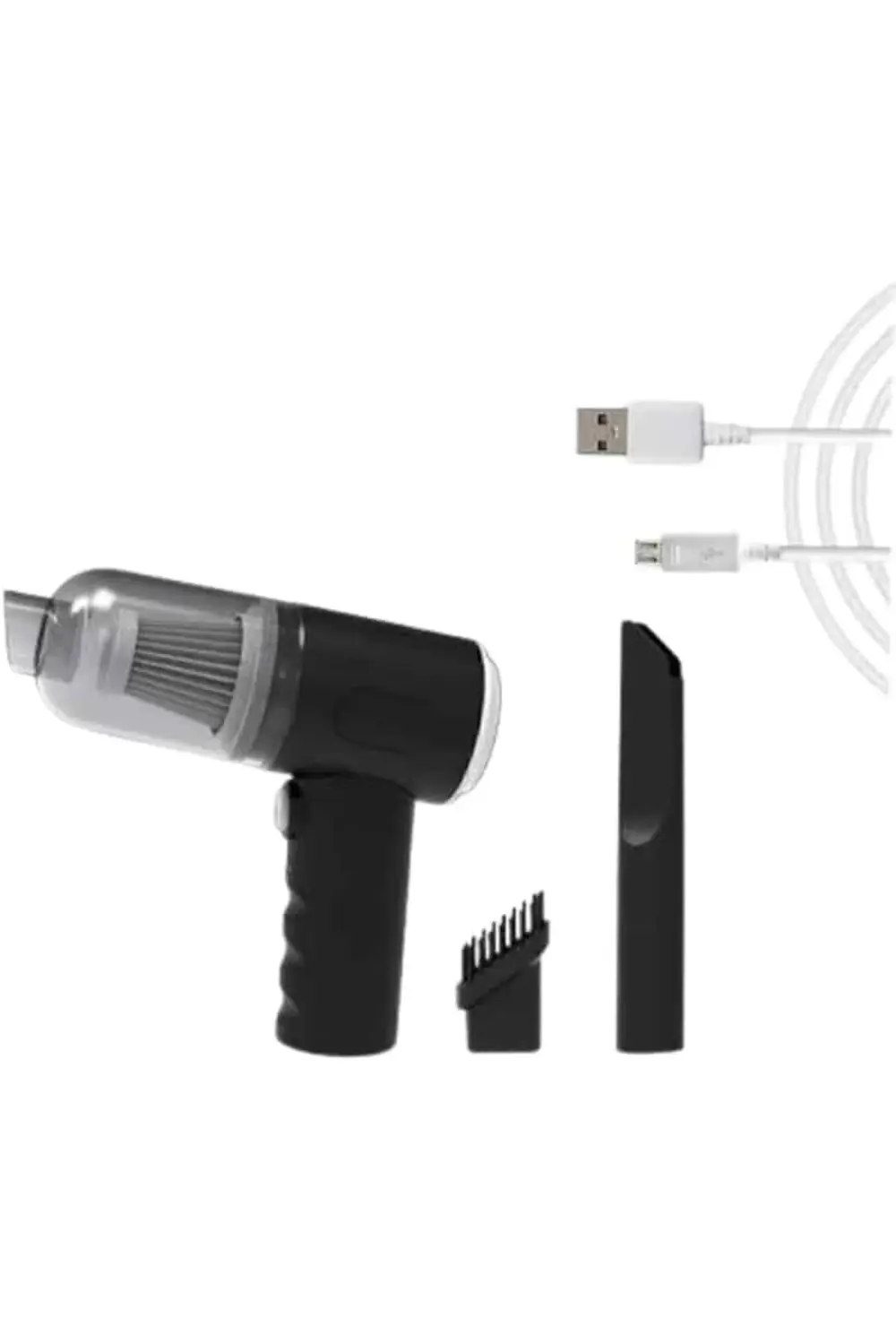 Oto Araç Ev Taşınabilir El Tipi Süpürge Mini Araç Süpürgesi Vakum