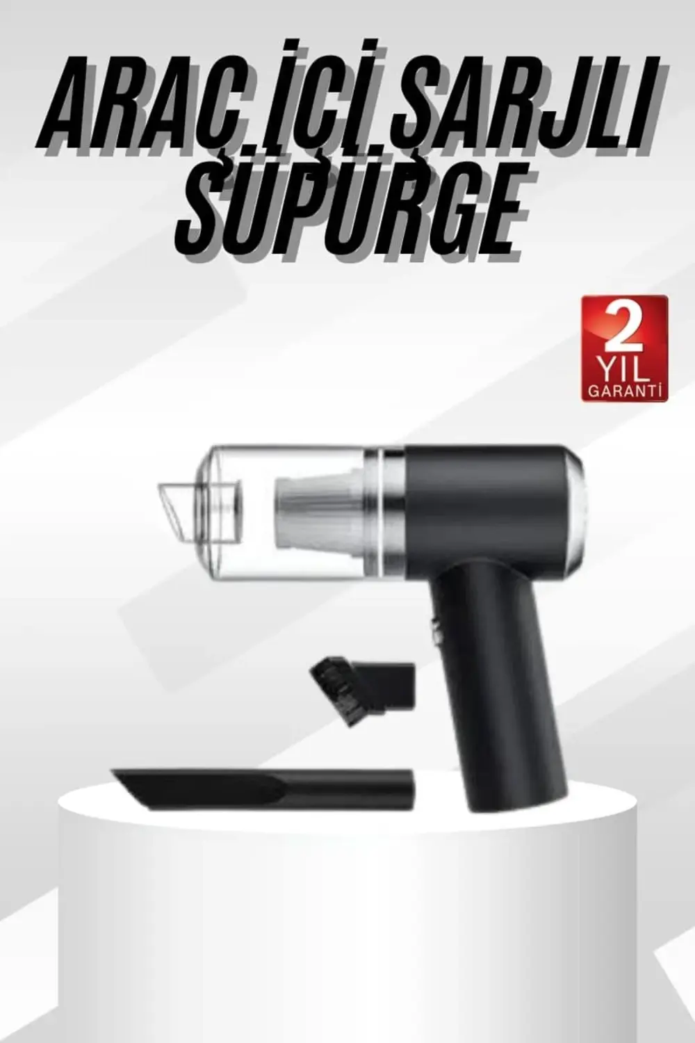 Oto Araç Ev Taşınabilir El Tipi Süpürge Mini Araç Süpürgesi Vakum