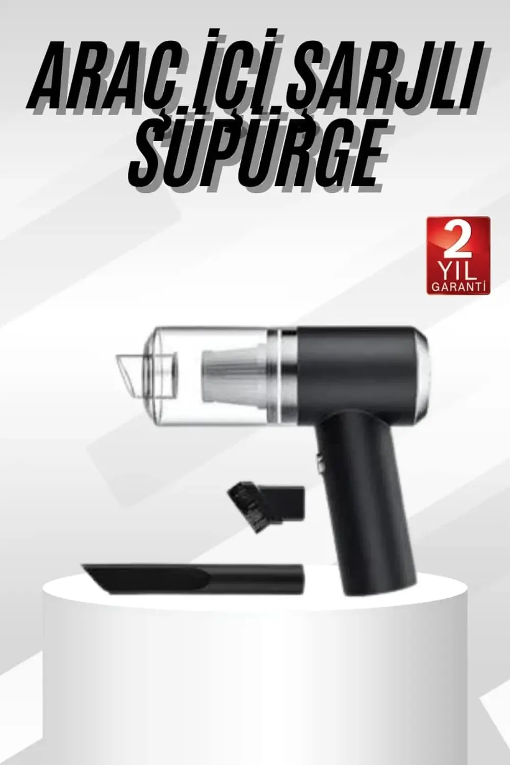 Oto Araç Ev Taşınabilir El Tipi Süpürge Mini Araç Süpürgesi Vakum