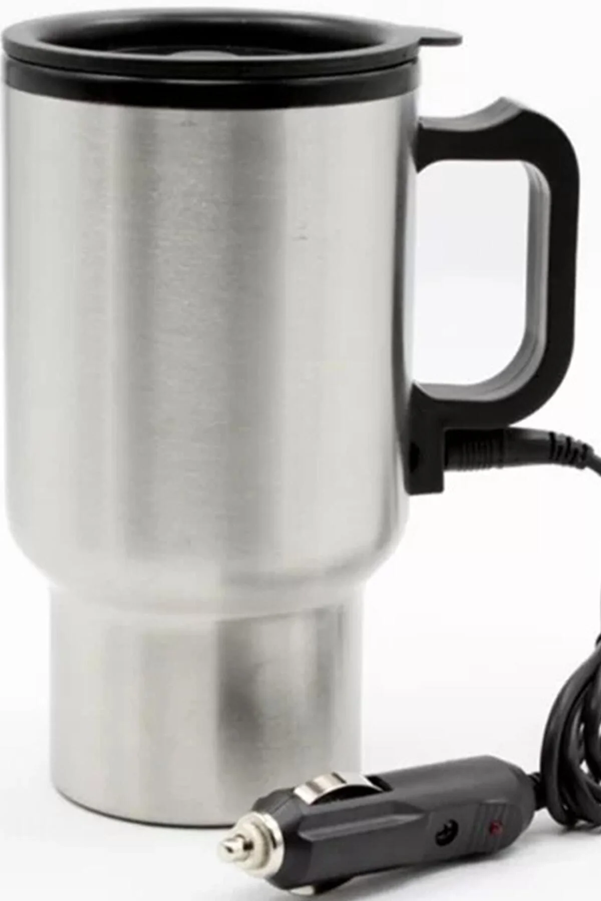 Oto Araç Içi Su Isıtıcı Kahve Makinası Kupa Tip Mug Termos Araç Ç