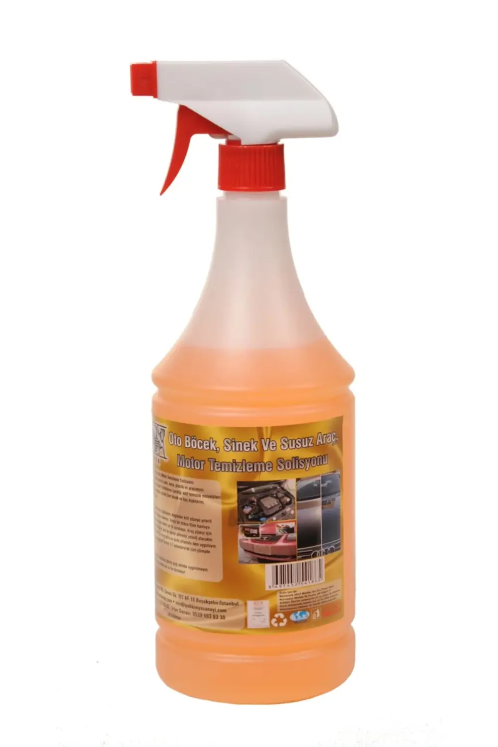 Oto Böcek Sinek Ve Kalıntı Temizleme Spreyi 1/2 Konsantre 1 Litre