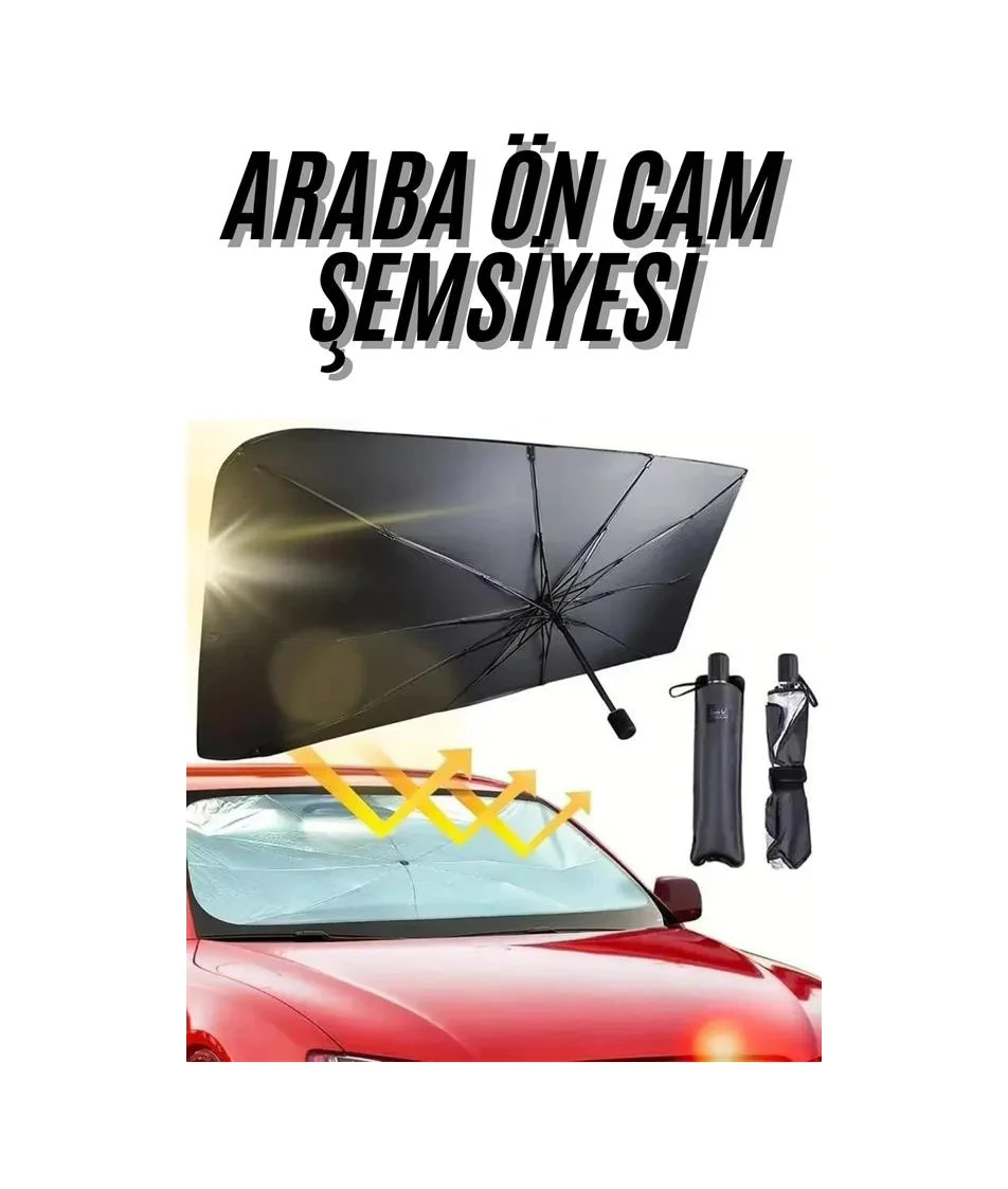 Oto Cam Güneşlik Şemsiye - Lisinya