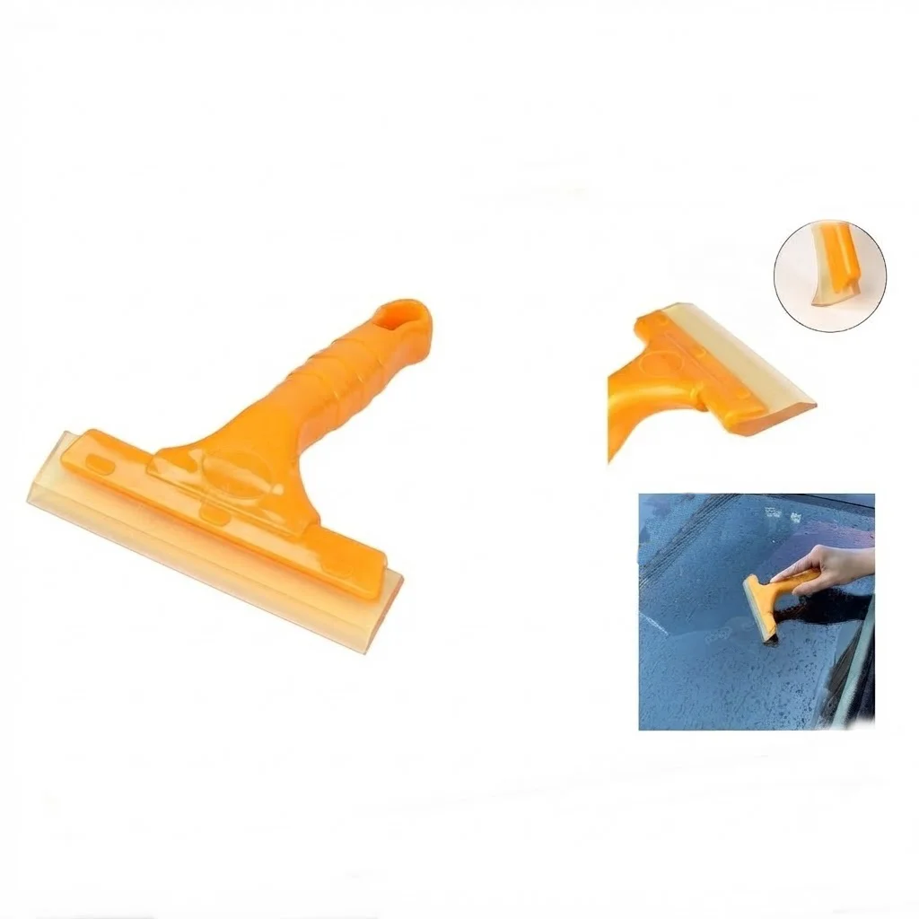 Oto Cam Temizleme Kurulama Çekçek Cam Sil Pratik Su Çekme Aparatı Turuncu 14cm Oto Cam Temizleme Kurulama Çekçek Cam Sil Pratik Su Çekme Aparatı Turuncu 14cm