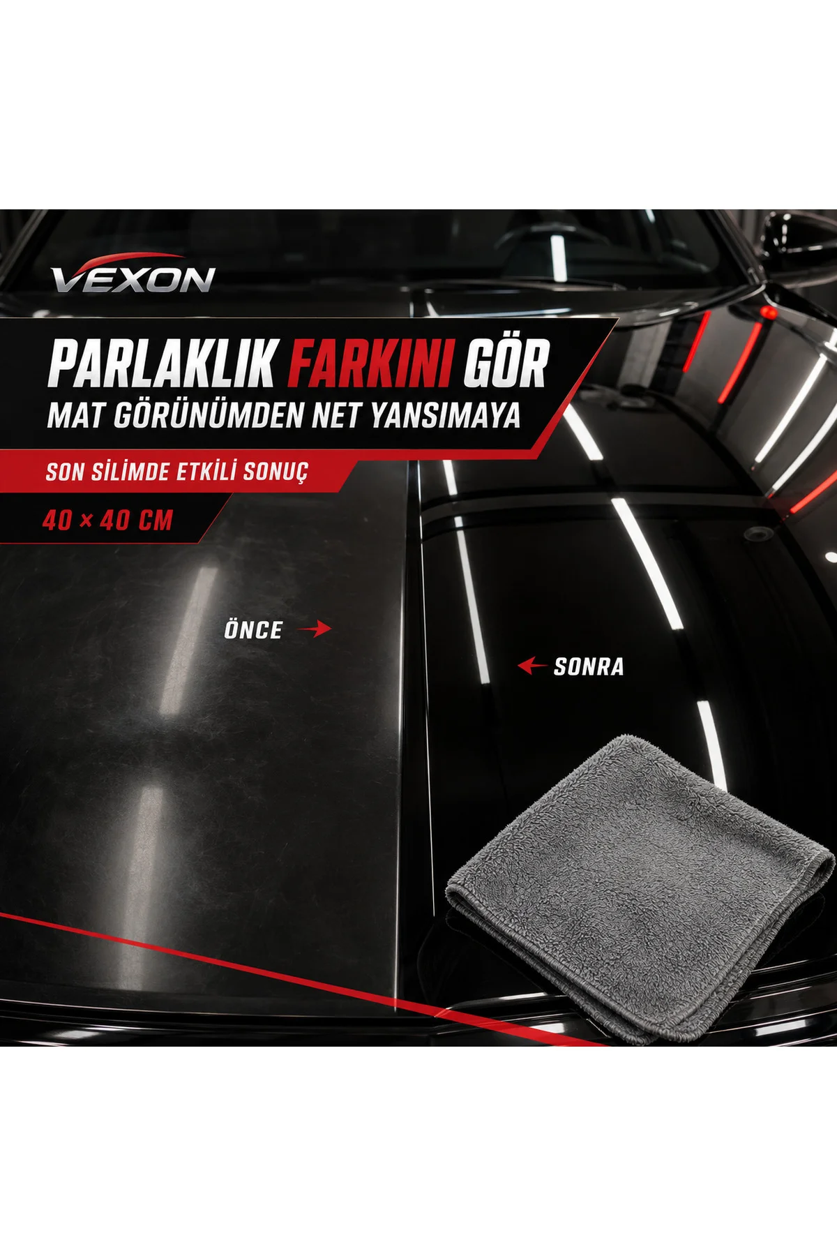 Oto Cila ve Parlatma Bezi 40 × 40 cm – Yumuşak Dokulu Araç Bakım ve Uygulama Bezi Oto Cila ve Parlatma Bezi 40 × 40 cm – Yumuşak Dokulu Araç Bakım ve Uygulama Bezi