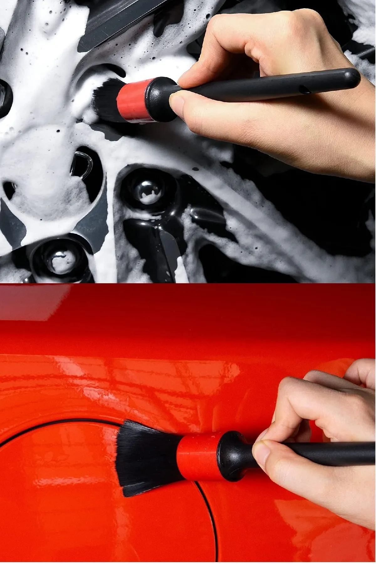 Oto Detay Fırçası Seti 5'li Kaliteli Detaylı Farklı Boyutlar, Pre