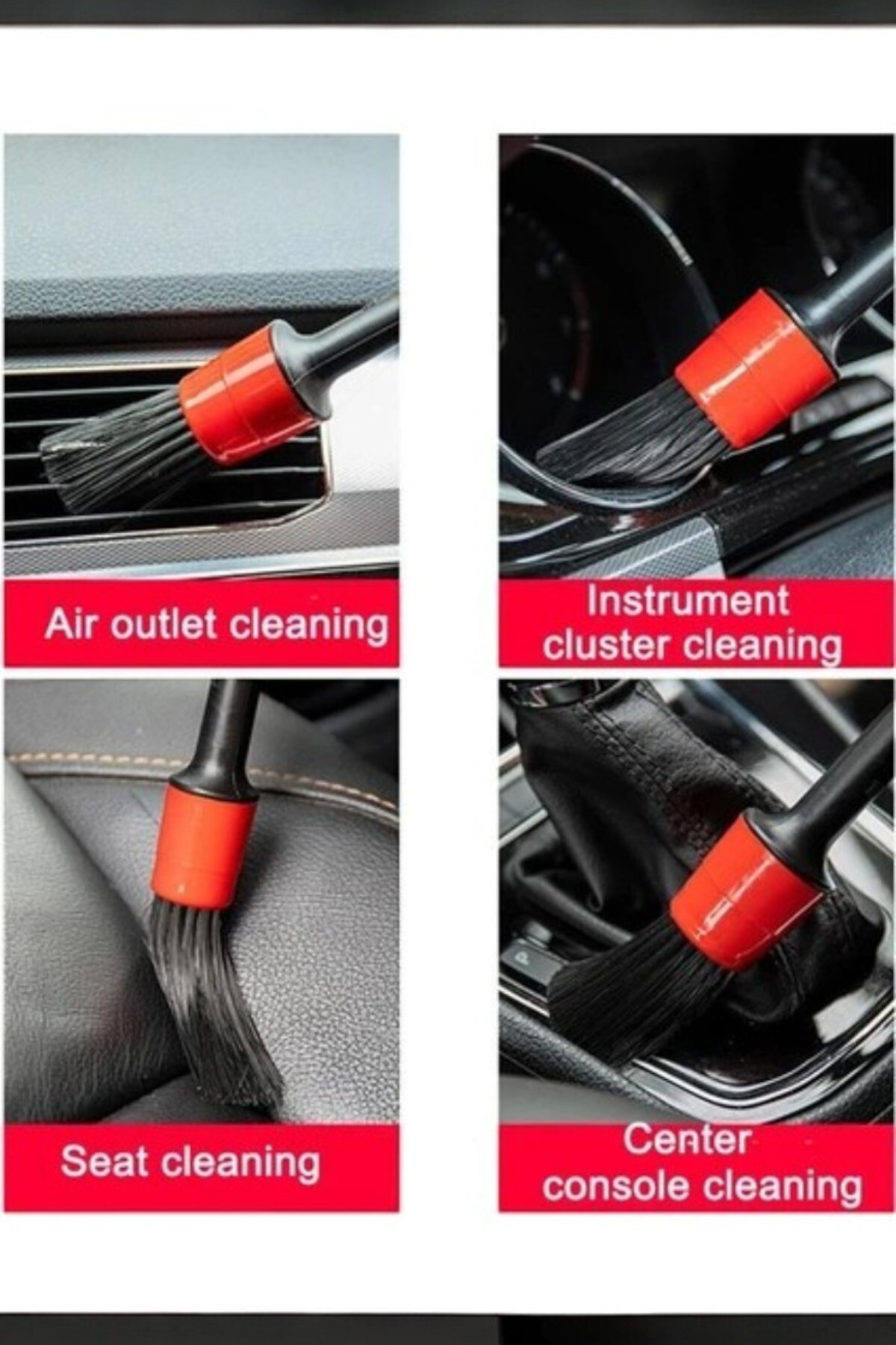 Oto Detay Fırçası Seti 5'li Kaliteli Detaylı Farklı Boyutlar,5li 