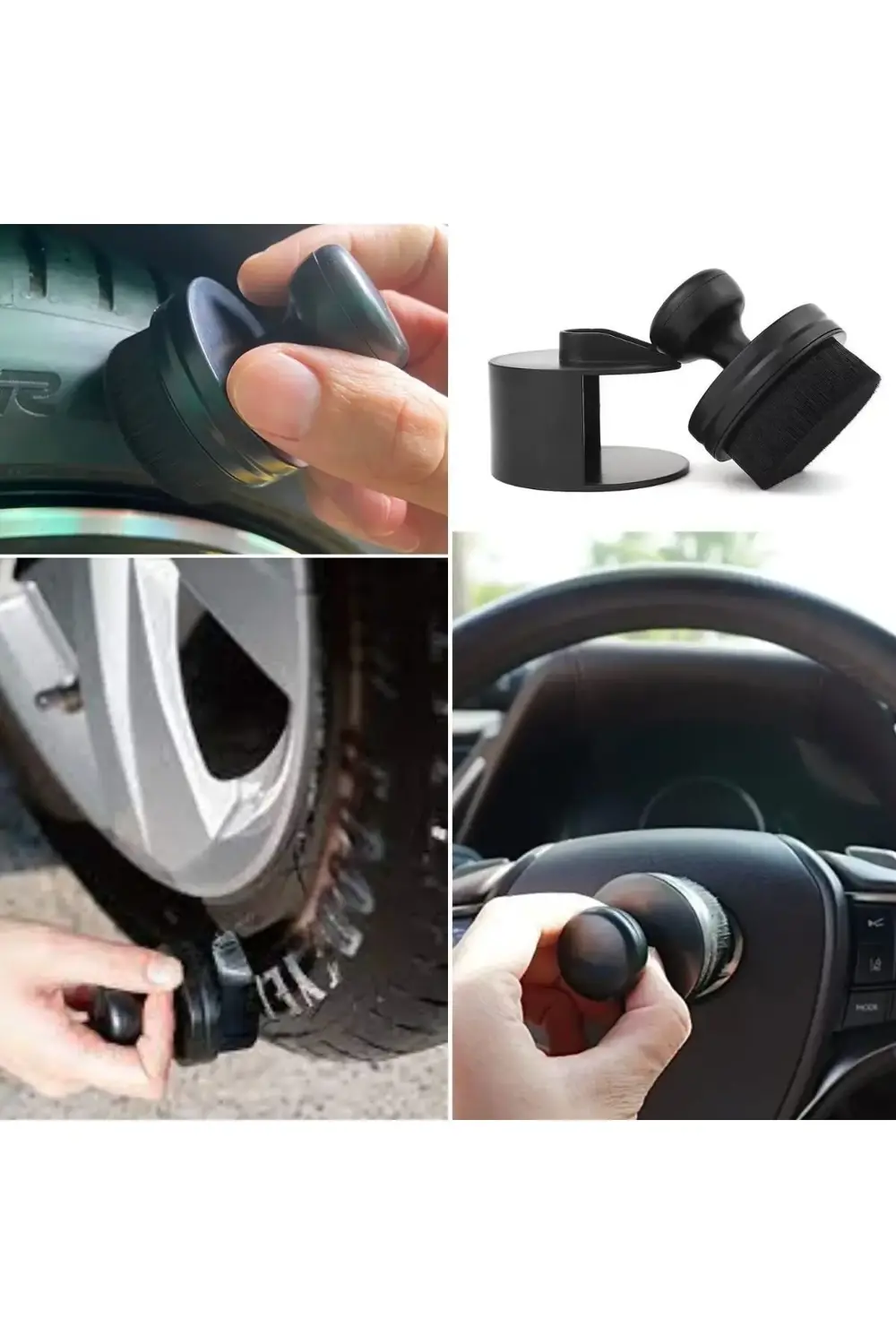 ® Oto Detay Temizlik Fırçası Yumuşak Tüylü Kapaklı Temizlik Fırça