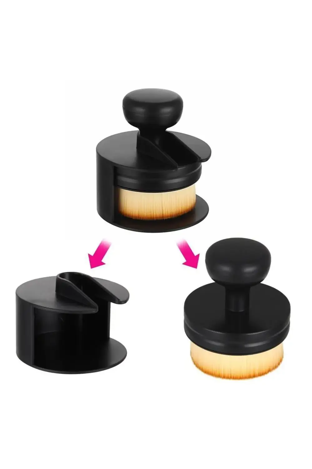 ® Oto Detay Temizlik Fırçası Yumuşak Tüylü Kapaklı Temizlik Fırça