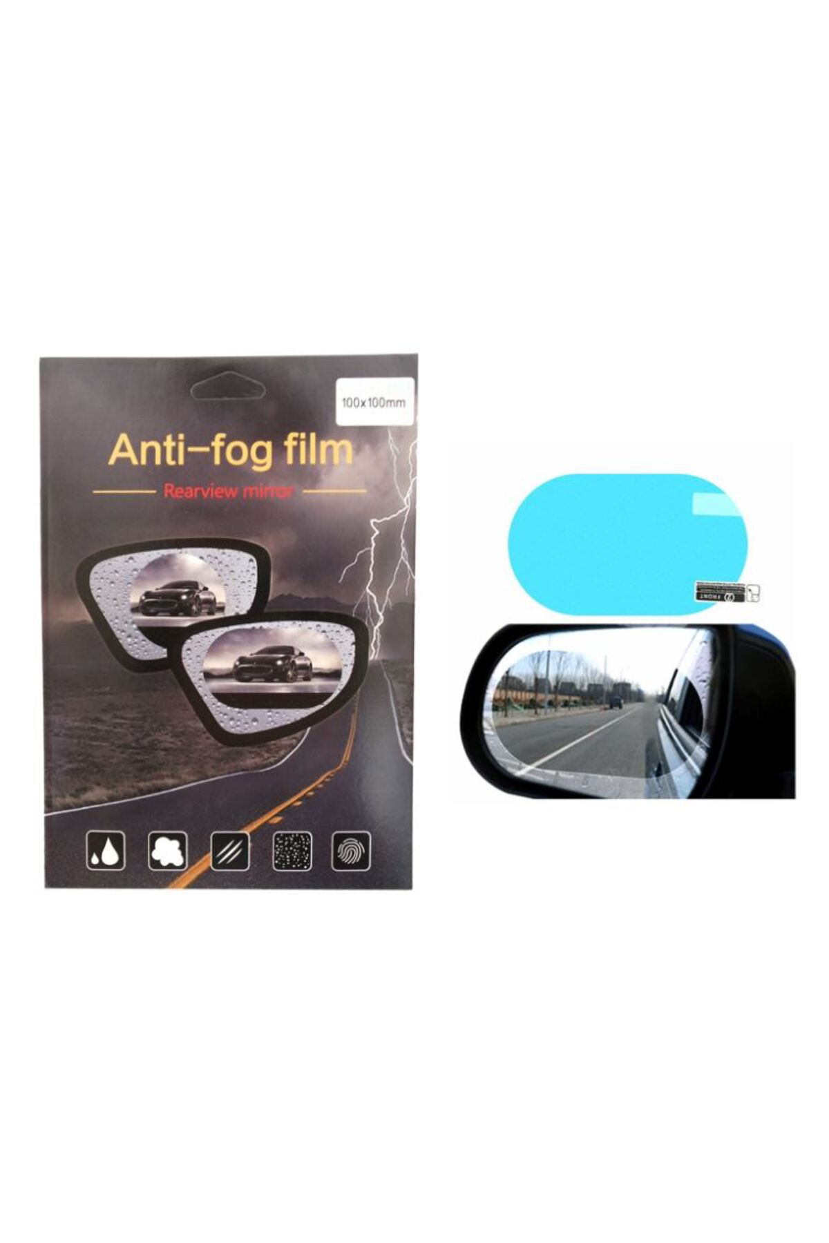 Oto Dış Ayna Yağmur Kaydırıcı Film