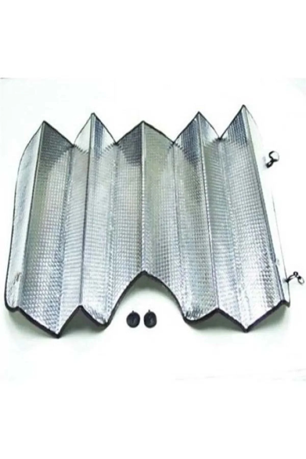 Oto Güneşlik Balonlu Çift Taraflı Alüminyum Folyo Kaplı Oto Güneş