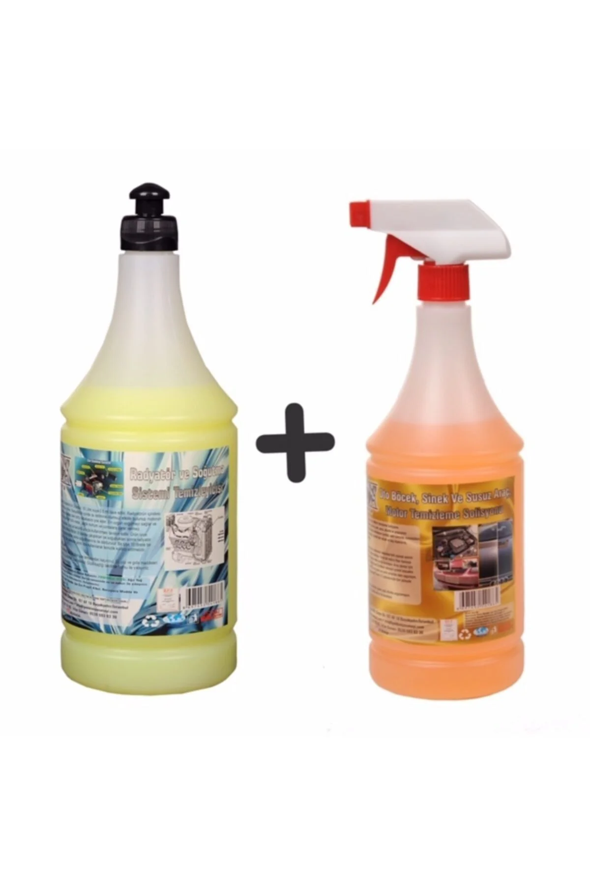 Oto Kalorifer Ve Petek Temizleme Ilacı (solventli) 1 Lt & Susuz M