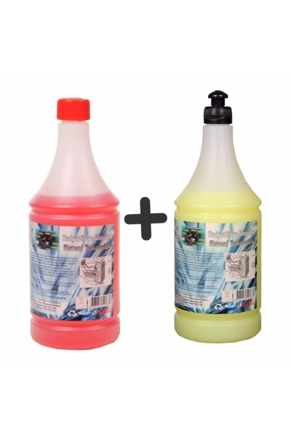 Oto Kalorifer Ve Petek Temizleme Ilacı (solventli) 1lt & Oto Kalo