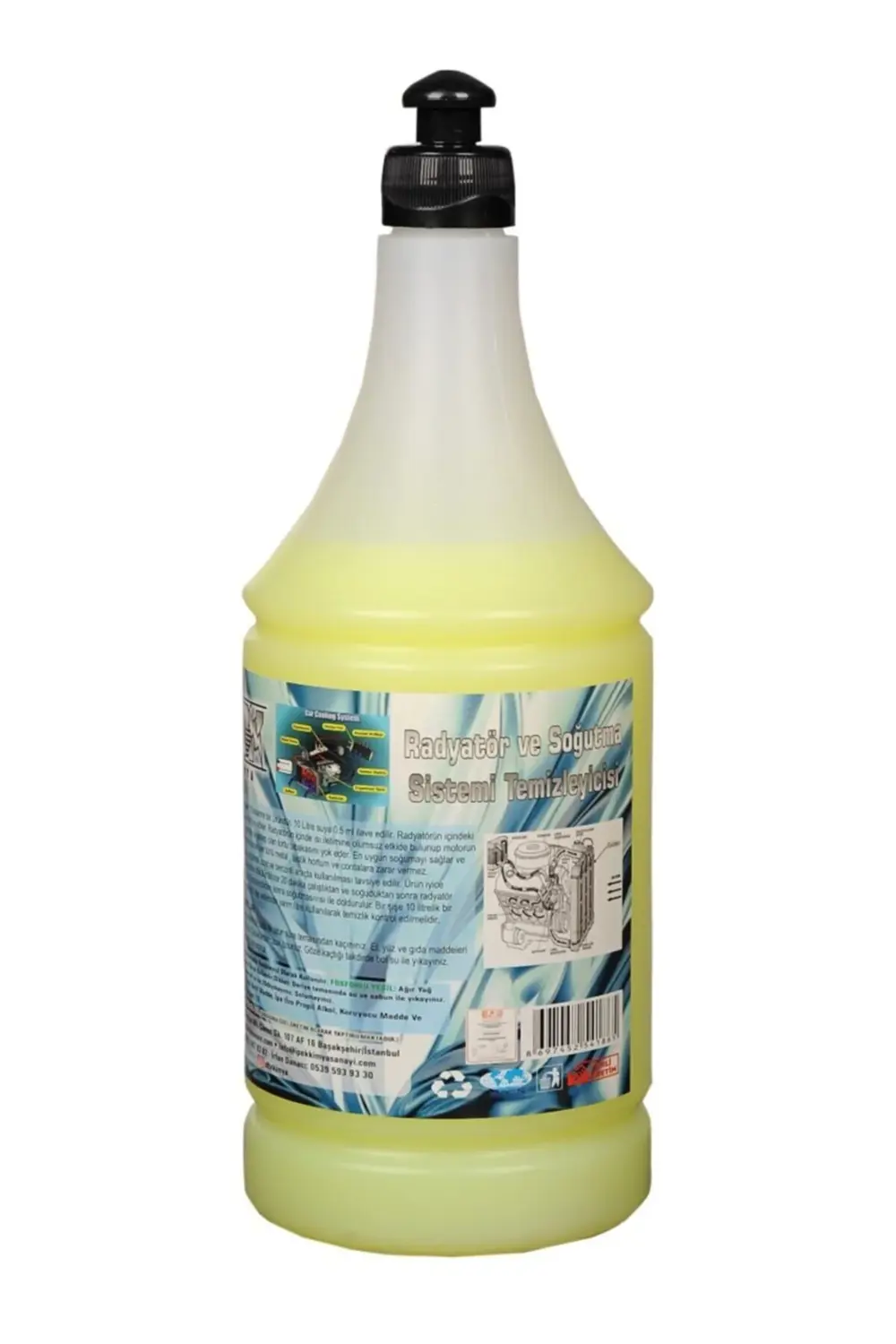 Oto Kalorifer Ve Petek Temizleme Ilacı ( Solventli ) 1 Litre