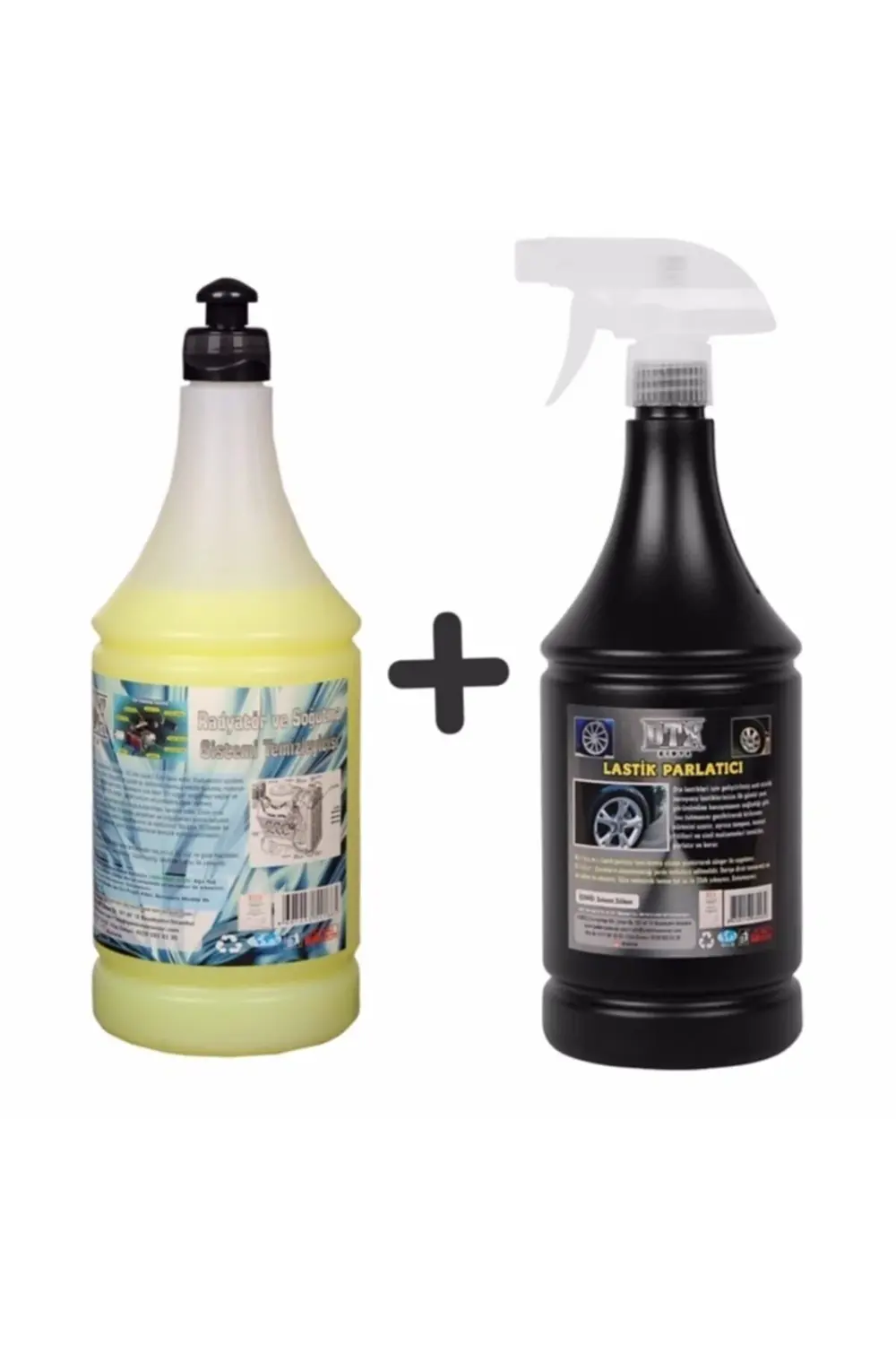 Oto Kalorifer Ve Petek Temizleme Ilacı (solventli) 1lt & Oto Moto