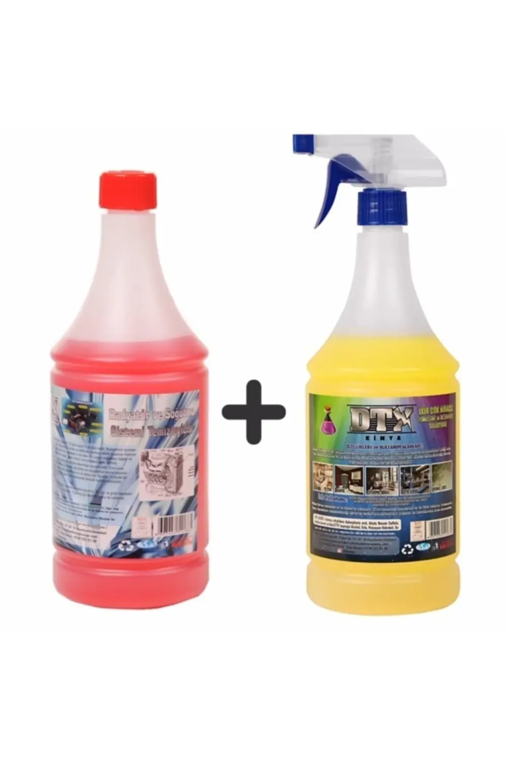 Oto Kalorifer Ve Petek Temizleme Ilacı (solventli) 1lt & Ixir Çok