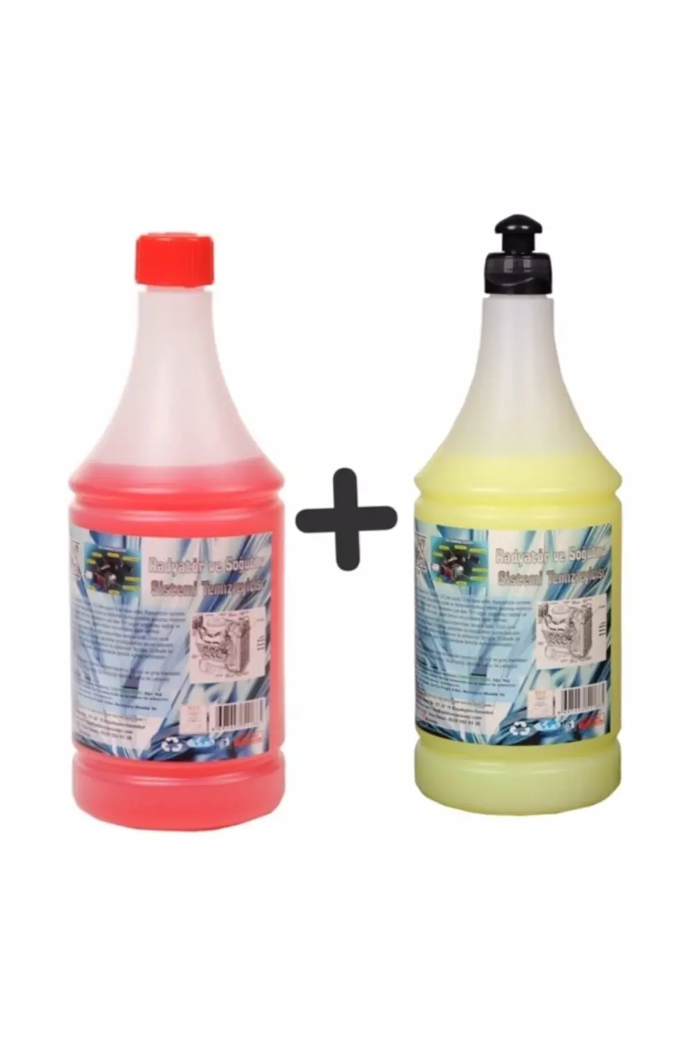 Oto Kalorifer Ve Petek Temizleme Ilacı (solventli) 1lt & Oto Kalo