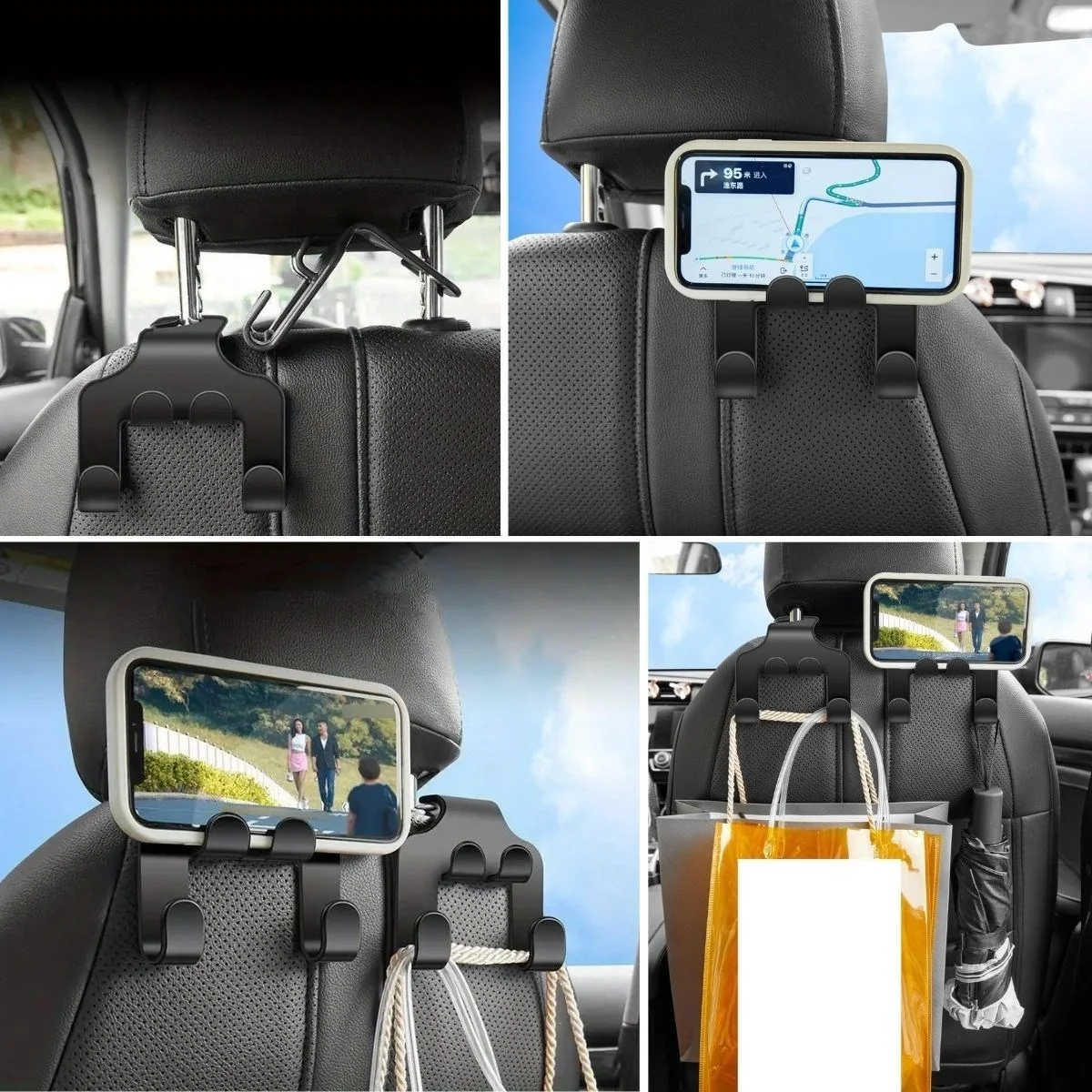 Oto Koltuk Arkası Düzenleyici Organizer Askılıklı Telefon,tablet Tutucu Bx40 Fiyatı, Yorumları ve Özellikleri