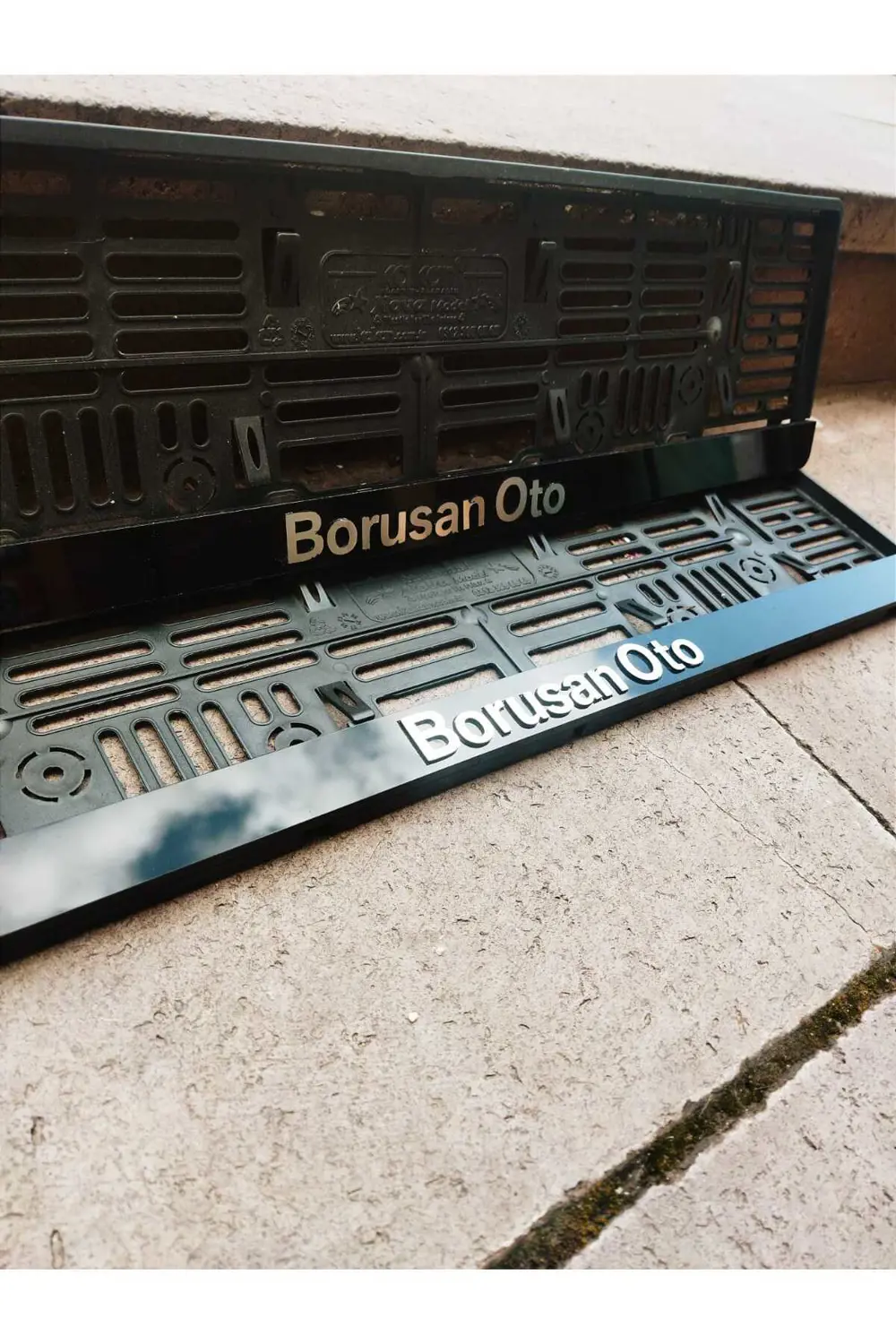Oto LAZER KESİM PLEKSİ PARLAK PLAKALIK EXTRA KALIN ( ÖN ,ARKA 2 A