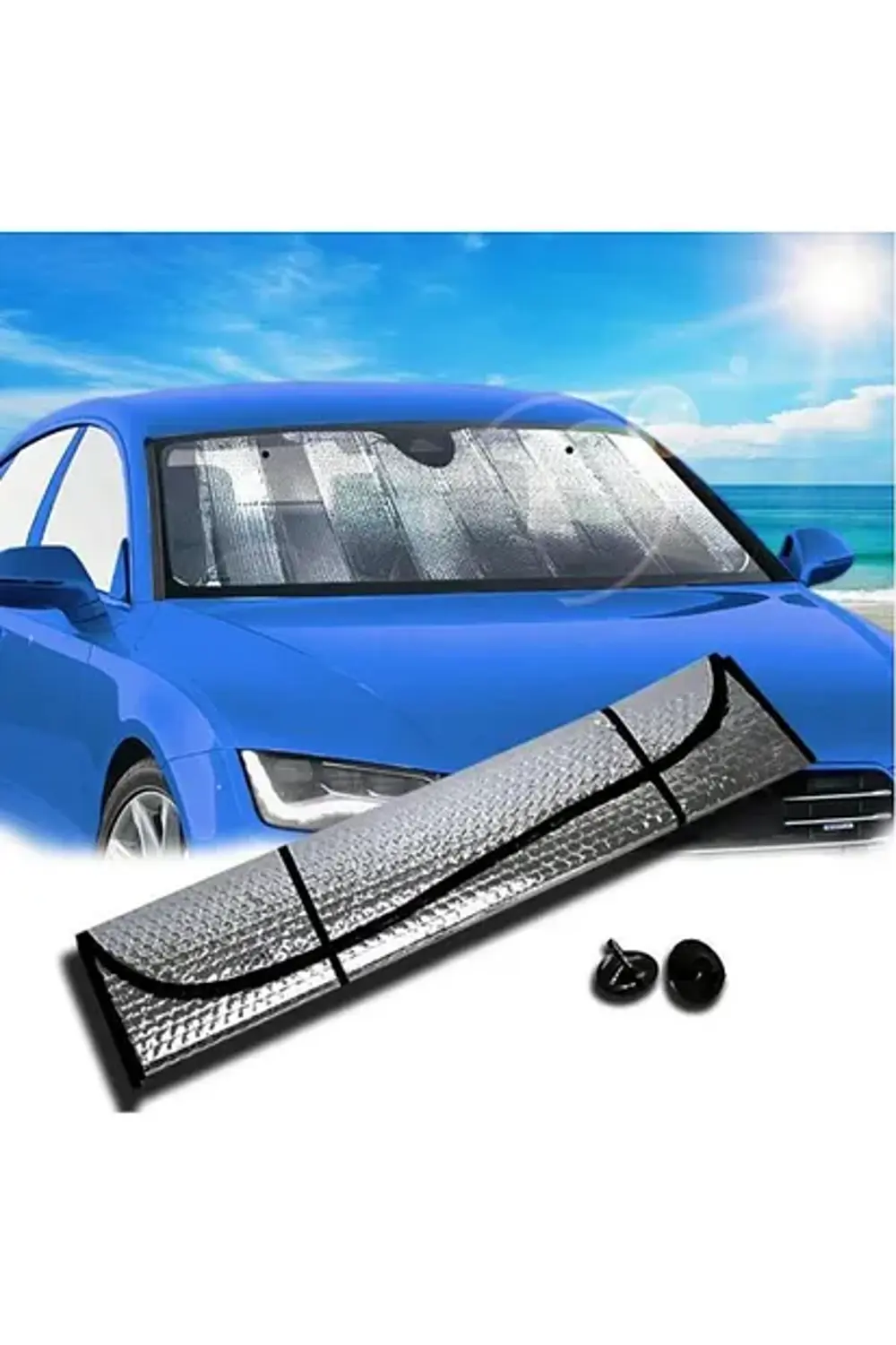 Oto Ön Cam Güneşliği Renault Megane Fiat Egea Toyota Corolla Volk