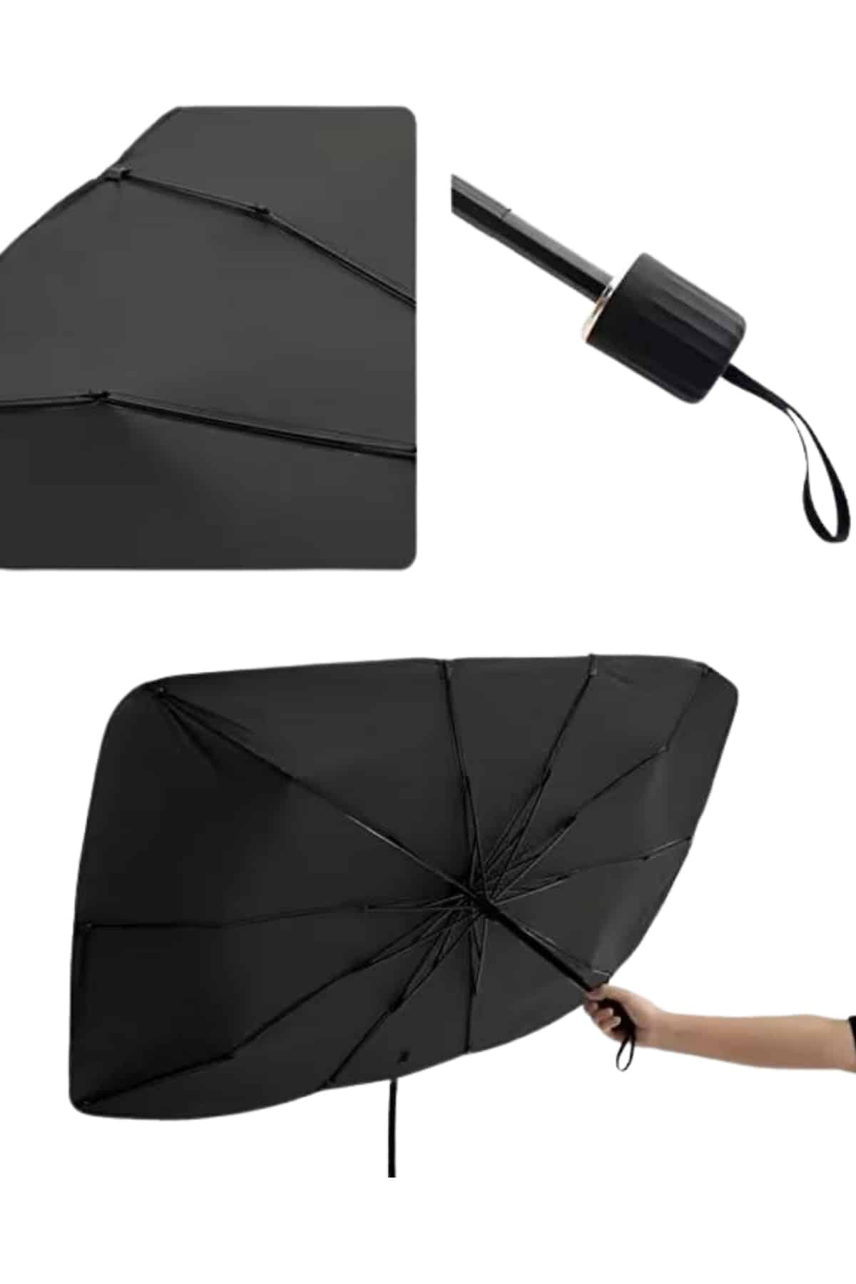 Oto Ön Cam Güneşliği Otomatik Katlanabilir Gölgelik Oto Cam Şemsi