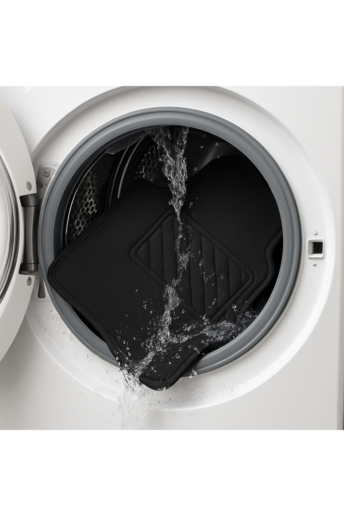 Oto Paspas Halı Lateks Kaymaz Taban Yıkanabilir Silinebilir Tüm A