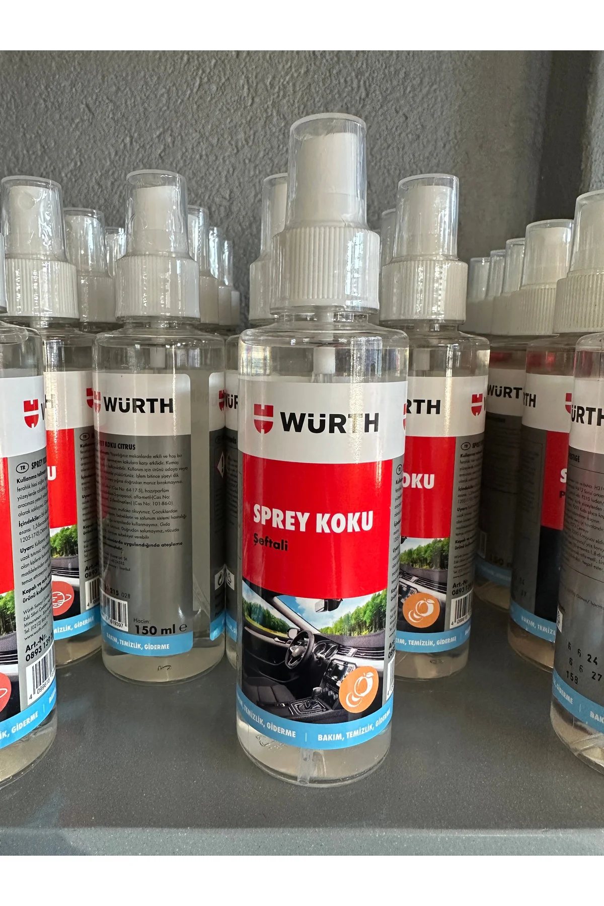 Oto Sprey Koku  Şeftali 150ML Ortam ve oto kokusu Fiyatı, Yorumları ve Özellikleri