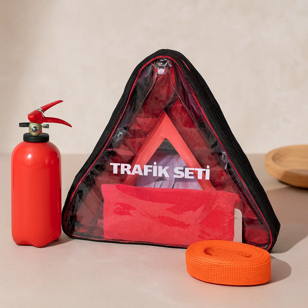 Oto Trafik ve İlk Yardım Seti - 1 kg Yangın Tüpü, Reflektörlü Fiyatı, Yorumları ve Özellikleri