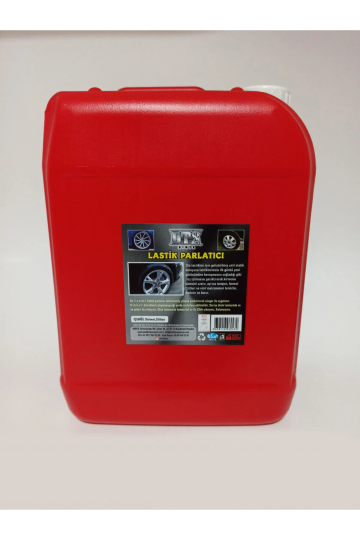 Oto Ve Motorsiklet Lastik Parlatıcı 5 Kg