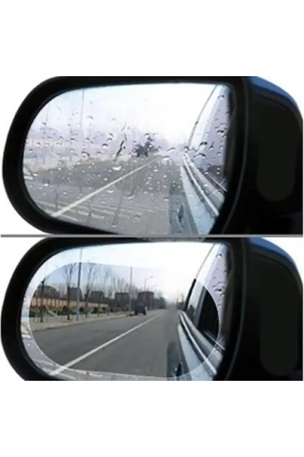 Oto Yan Ayna Yağmur Kaydırıcı Film (ÇİFT)