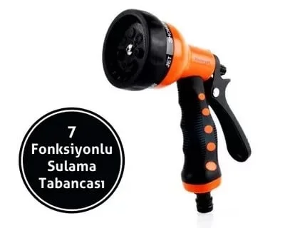 Otomatik 7 Fonksiyonlu Su Atabilen Sulama Tabancası Bahçe-oto Otomatik 7 Fonksiyonlu Su Atabilen Sulama Tabancası Bahçe-oto