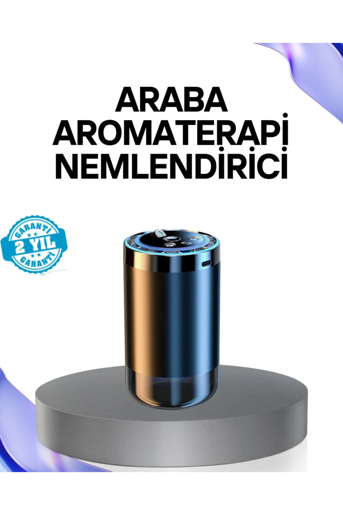 Otomatik Açma Kapama Özellikli Araç Difüzör Nemlendirici