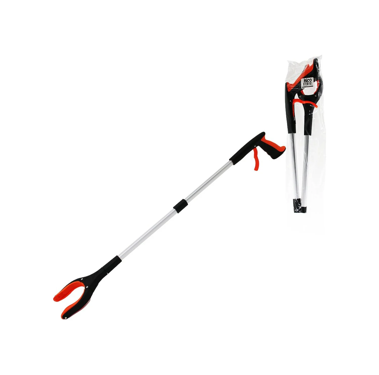 Otomatik Bas--tut Katlanabili Boru Çöp Toplama Kıskacı 83cm Çok A