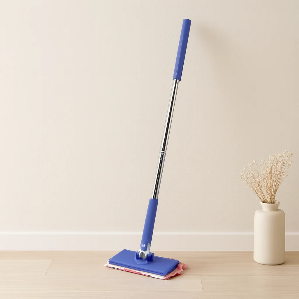Otomatik Bez Değiştiren Mop 360° Döner Başlık 66 cm Sap