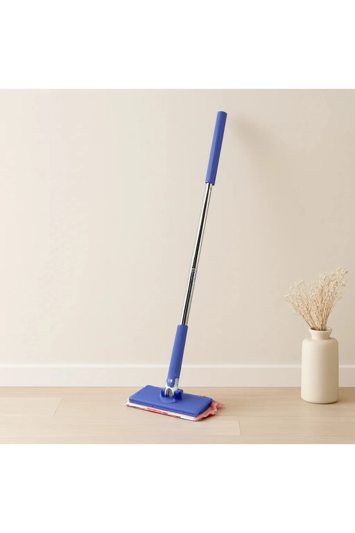 Otomatik Bez Değiştiren Mop 360° Döner Başlık 66 cm Sap
