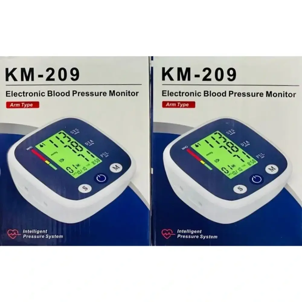 Otomatik Dijital Lcd Elektronik Tansiyon Aleti Kol Tipi Km-209 Ak